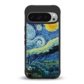starry night back phone cover | glass case for google pixel 9 pro xl