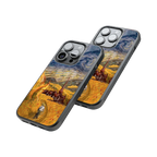 Protective Glass Back Phone Case Compatible with iPhone, Samsung, OnePlus, Pixel & More