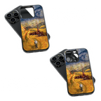 Trendy Glass Back Mobile Case for iPhone, Samsung, Redmi, OnePlus, Google Pixel, Motorola