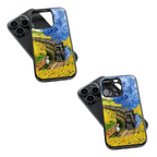 Trendy Glass Back Mobile Case for iPhone, Samsung, Redmi, OnePlus, Google Pixel, Motorola