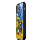 Slim Glass Back Phone Case for Multiple Brands iPhone, Samsung, Redmi, OnePlus, Oppo, Vivo