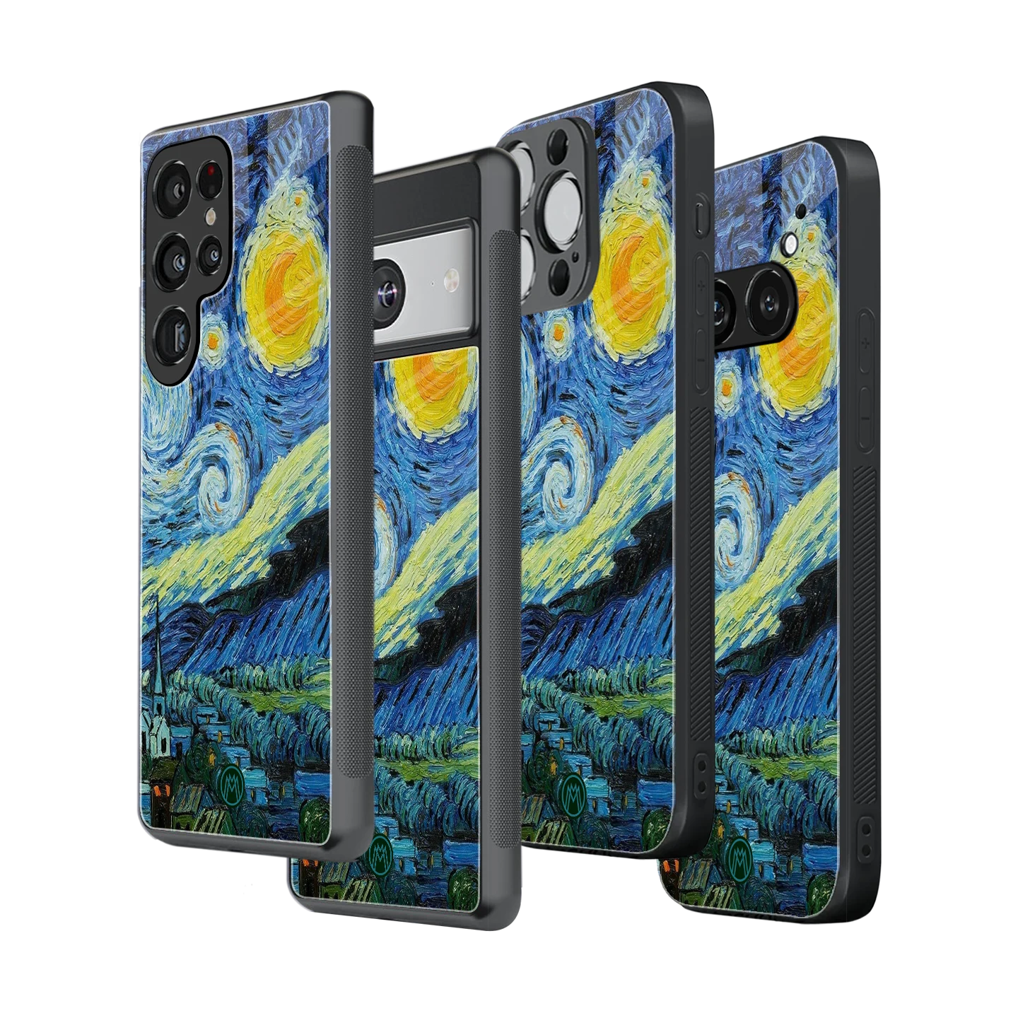 Stylish Glass Back Case for All Smartphones – iPhone, Samsung, OnePlus, Pixel, Redmi, Oppo, Vivo, Motorola