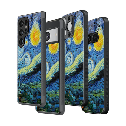 Stylish Glass Back Case for All Smartphones – iPhone, Samsung, OnePlus, Pixel, Redmi, Oppo, Vivo, Motorola