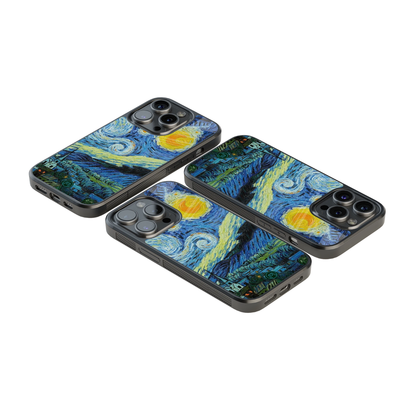 Luxury Glass Back Mobile Cover for iPhone, Samsung Galaxy, OnePlus, Pixel, Redmi & More