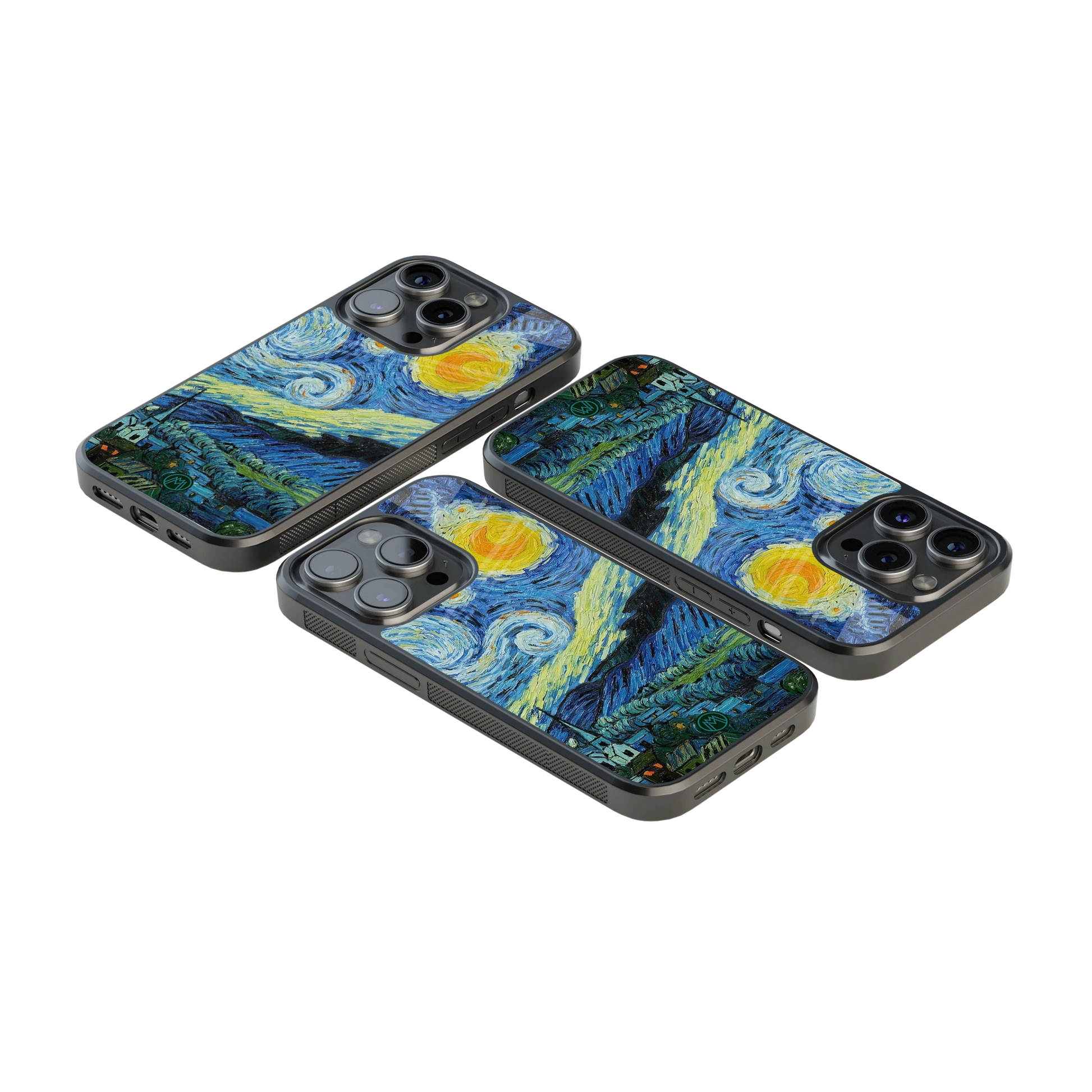 Luxury Glass Back Mobile Cover for iPhone, Samsung Galaxy, OnePlus, Pixel, Redmi & More