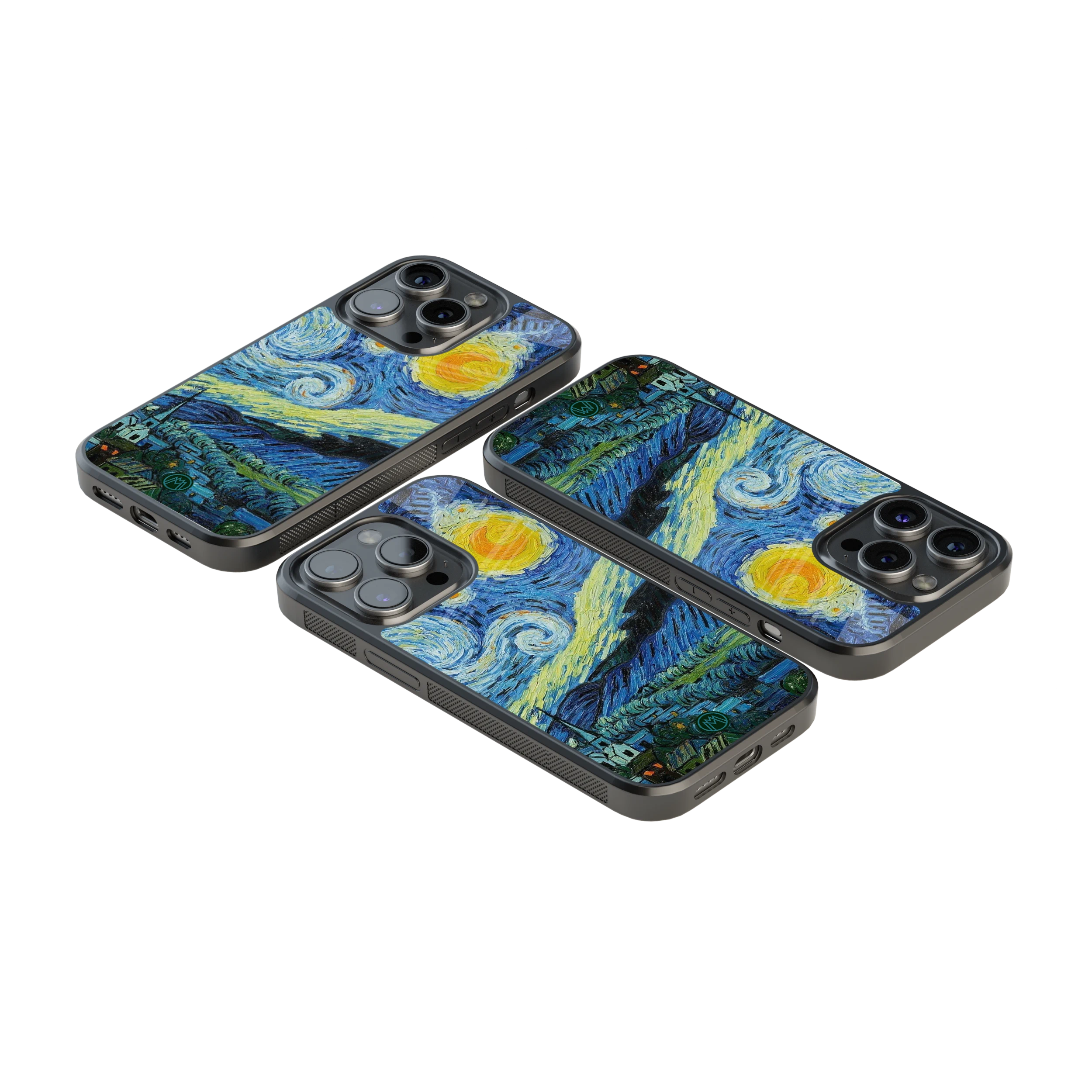 Luxury Glass Back Mobile Cover for iPhone, Samsung Galaxy, OnePlus, Pixel, Redmi & More