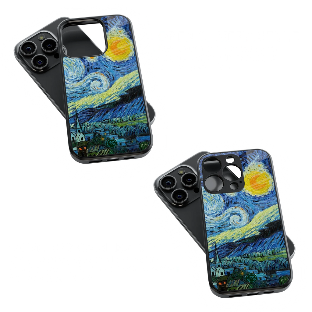 Trendy Glass Back Mobile Case for iPhone, Samsung, Redmi, OnePlus, Google Pixel, Motorola