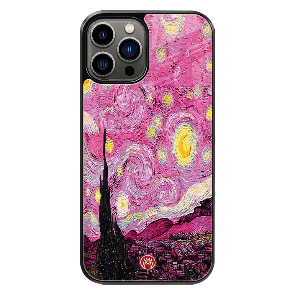 Premium Glass Back Mobile Phone Cover for iPhone, Samsung, OnePlus, Google Pixel, Redmi, Oppo, Vivo & Realme