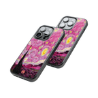 Protective Glass Back Phone Case Compatible with iPhone, Samsung, OnePlus, Pixel & More