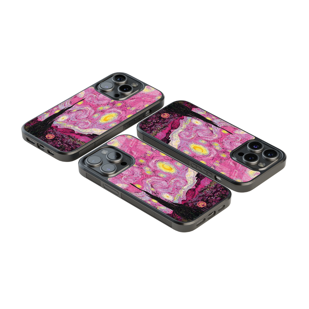 Luxury Glass Back Mobile Cover for iPhone, Samsung Galaxy, OnePlus, Pixel, Redmi & More