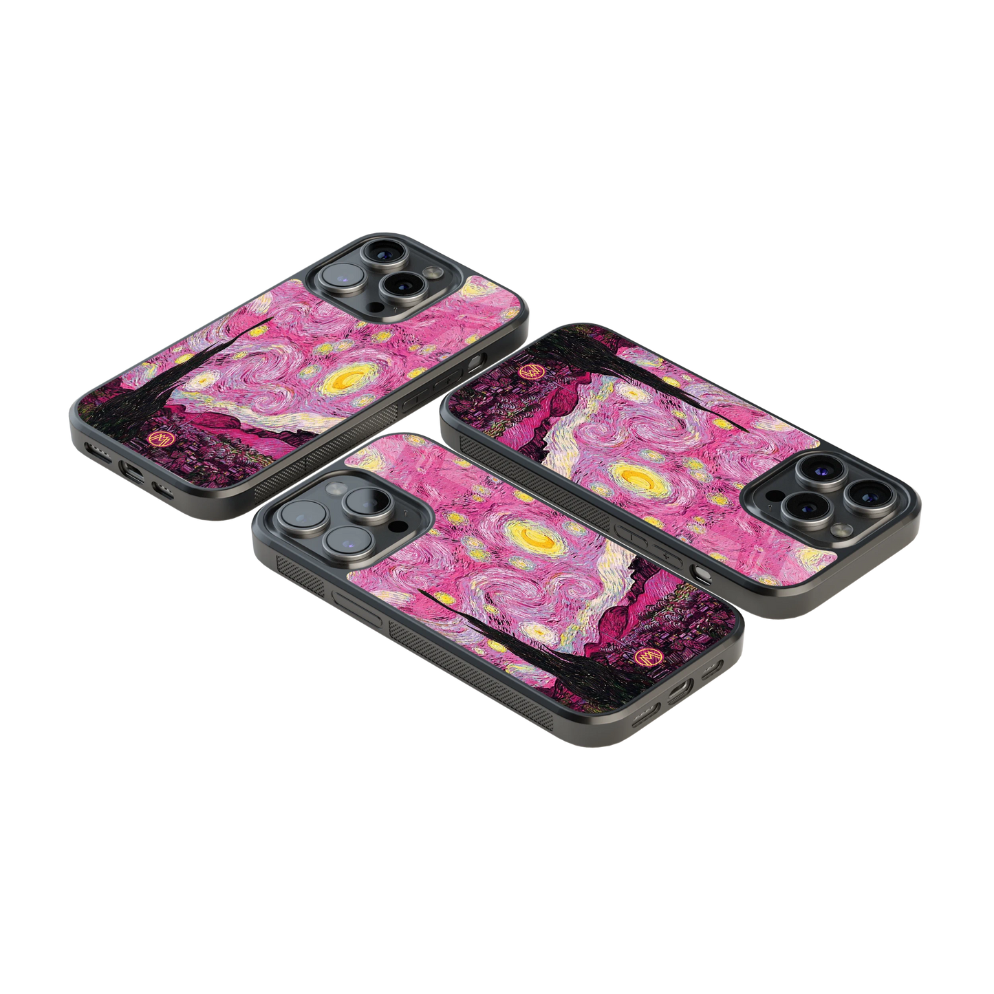 Luxury Glass Back Mobile Cover for iPhone, Samsung Galaxy, OnePlus, Pixel, Redmi & More