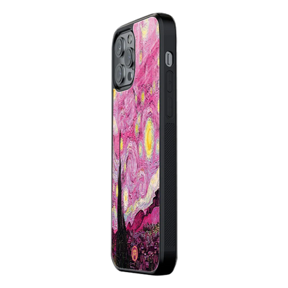 Slim Glass Back Phone Case for Multiple Brands – iPhone, Samsung, Redmi, OnePlus, Oppo, Vivo