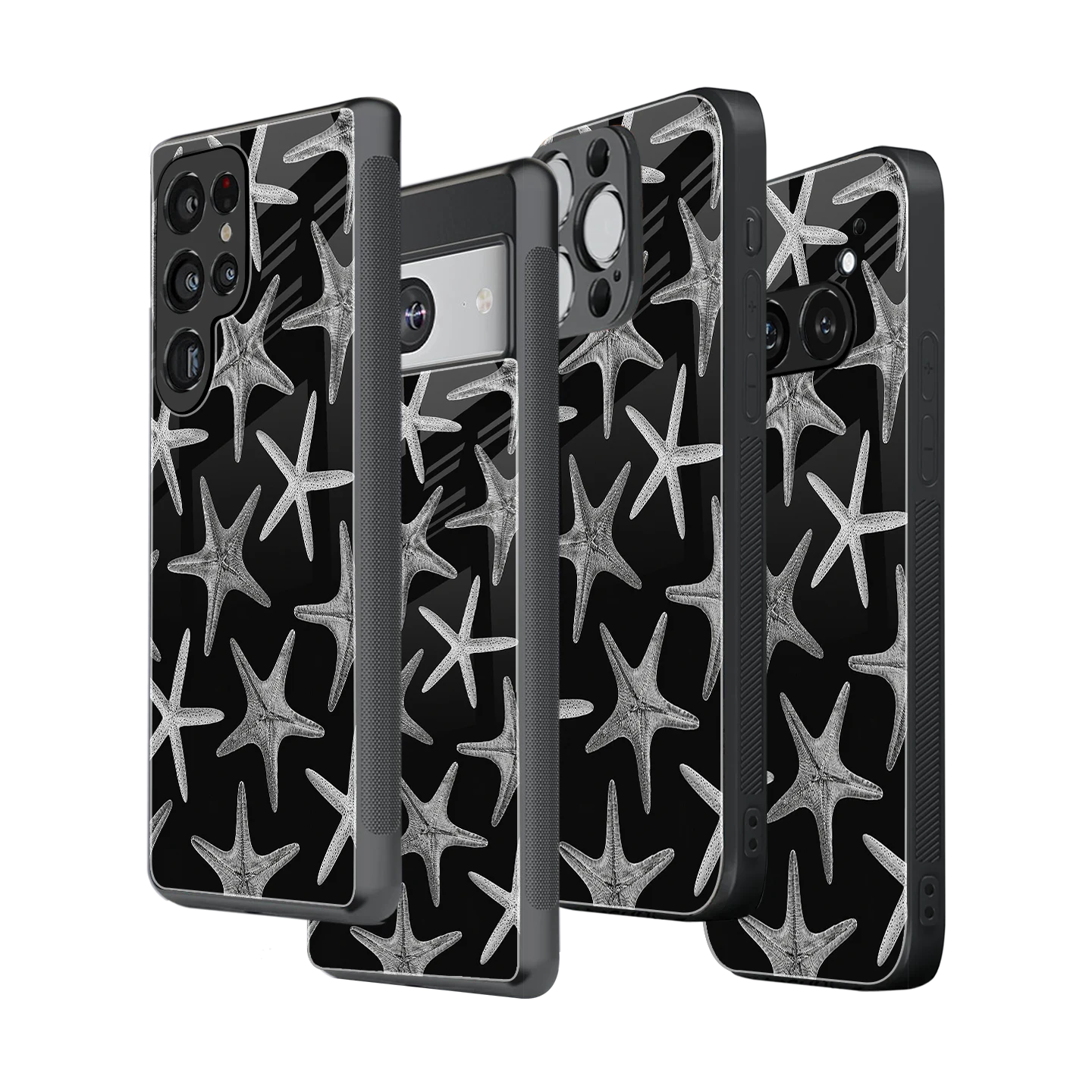 Stylish Glass Back Case for All Smartphones iPhone, Samsung, OnePlus, Pixel, Redmi, Oppo, Vivo, Motorola