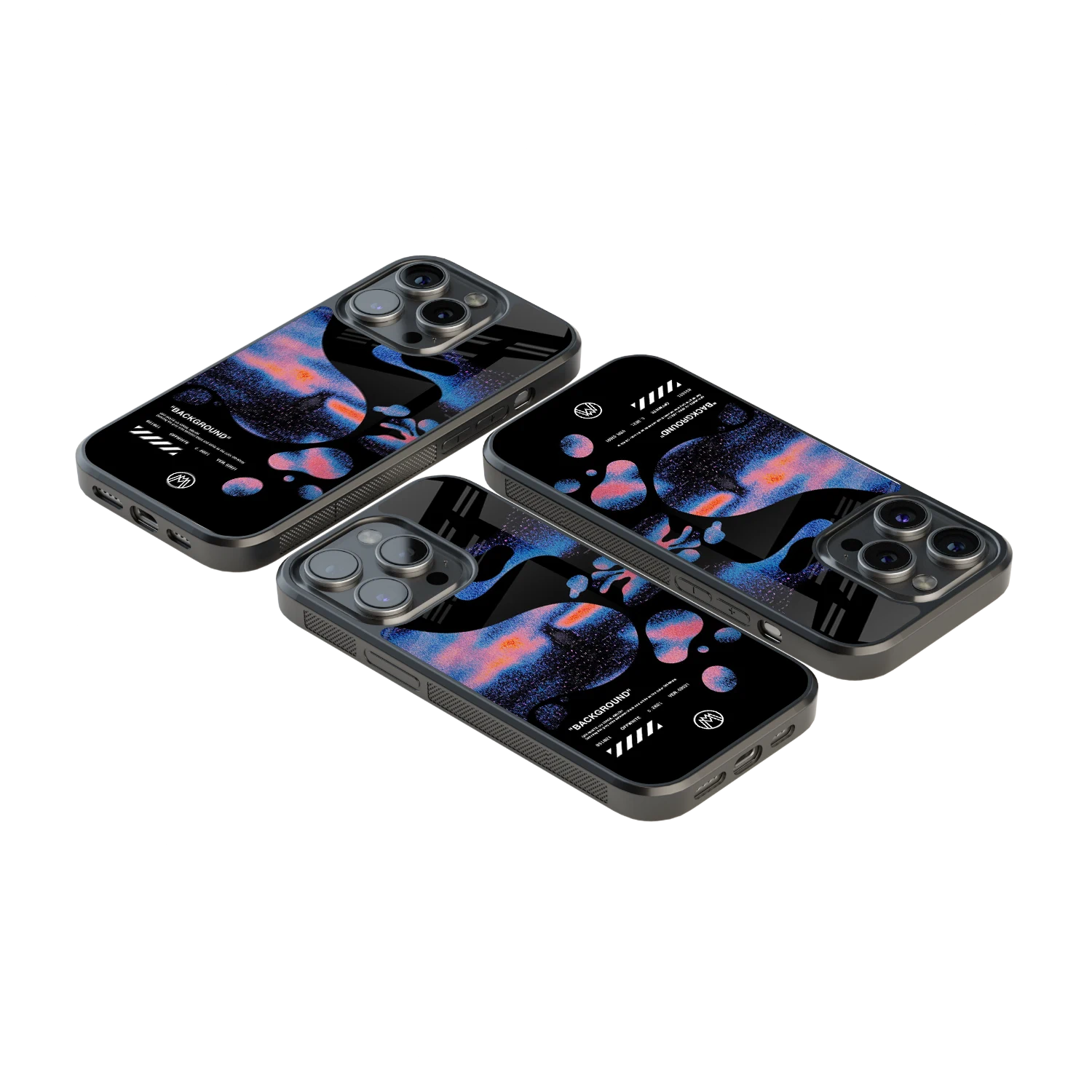 Luxury Glass Back Mobile Cover for iPhone, Samsung Galaxy, OnePlus, Pixel, Redmi & More