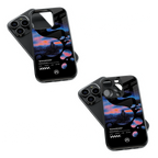 Trendy Glass Back Mobile Case for iPhone, Samsung, Redmi, OnePlus, Google Pixel, Motorola