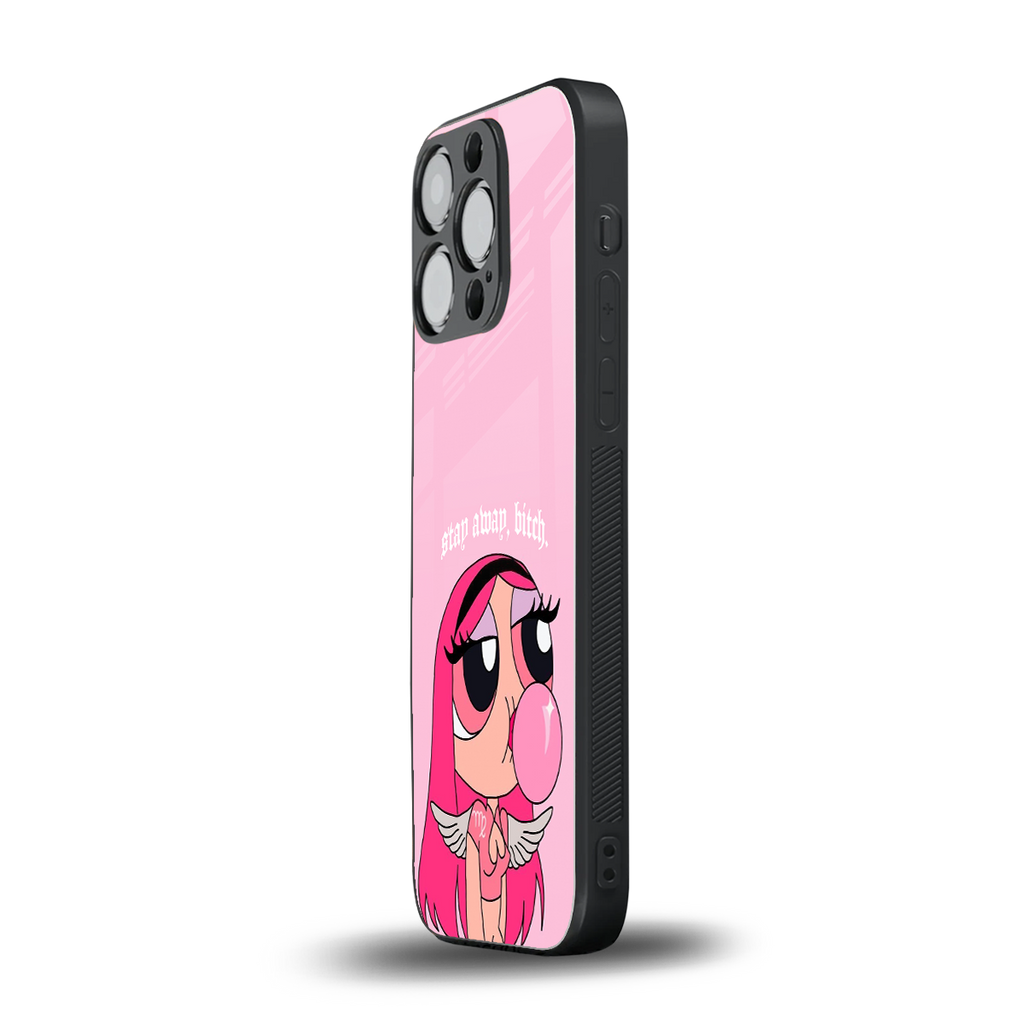 stay away back phone cover | glass case for iphone 13 pro