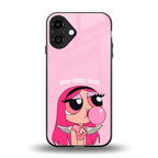 stay away back phone cover | glass case for iphone 16 plus