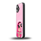 stay away back phone cover | glass case for iphone 16 plus