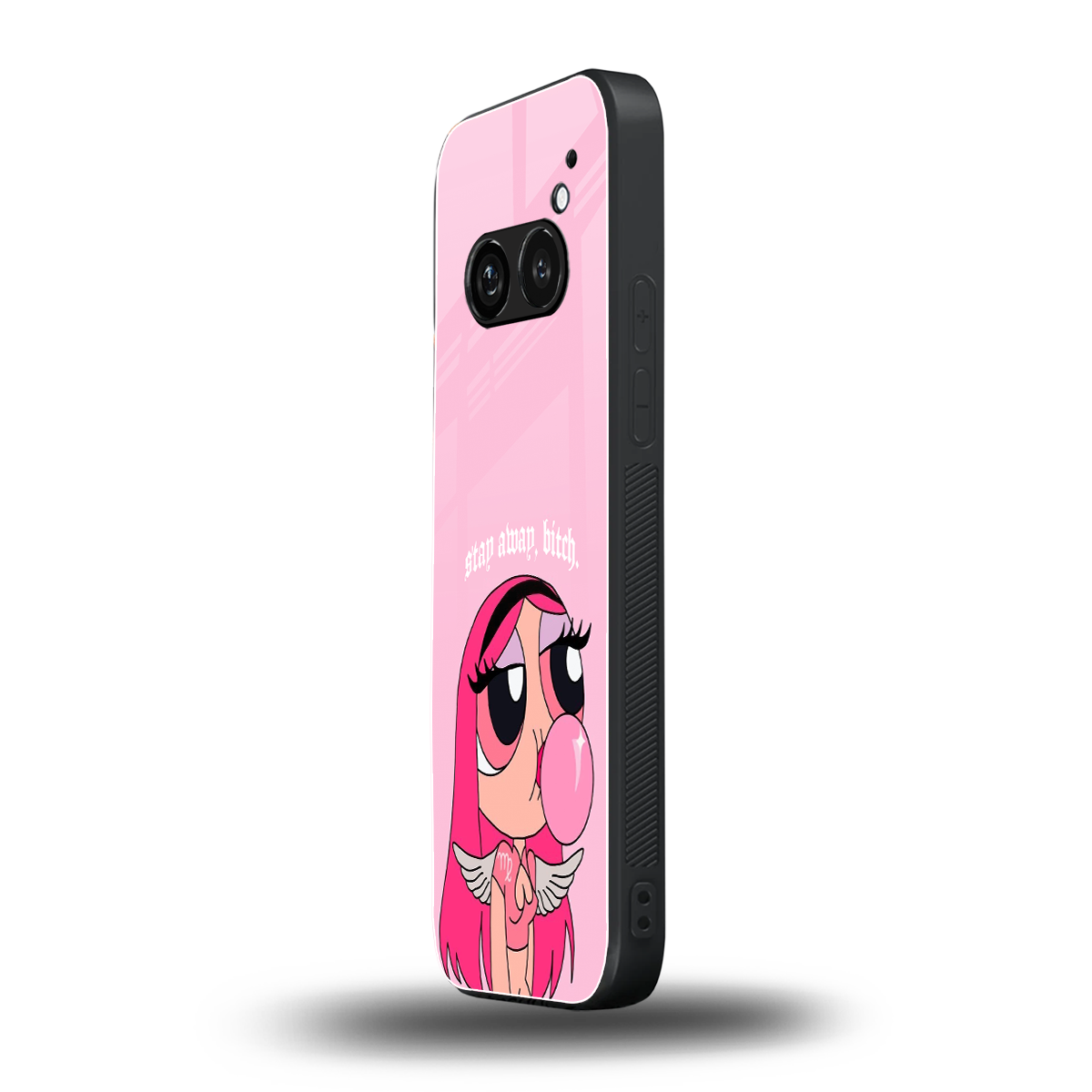 stay away back phone cover | glass case for nothing phone 2a