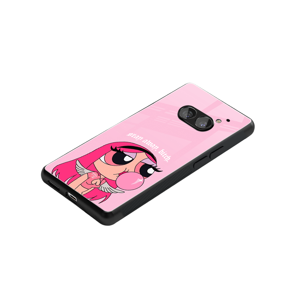 stay away back phone cover | glass case for nothing phone 2a