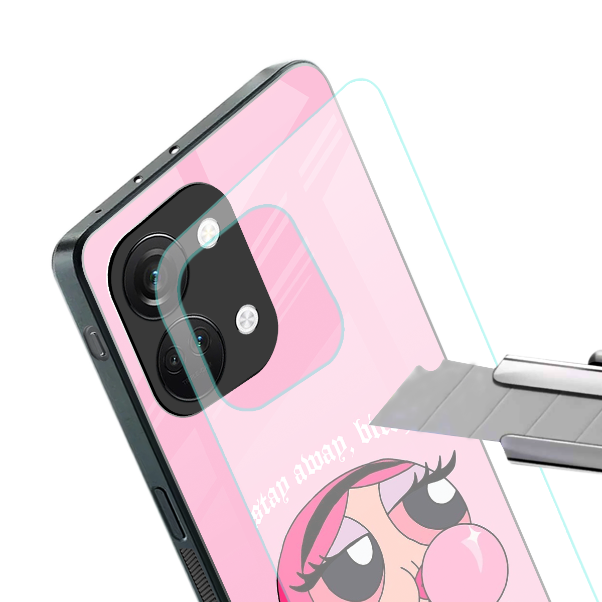 stay away back phone cover | glass case for oneplus nord 3