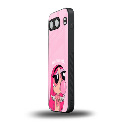 stay away back phone cover | glass case for oneplus nord 4
