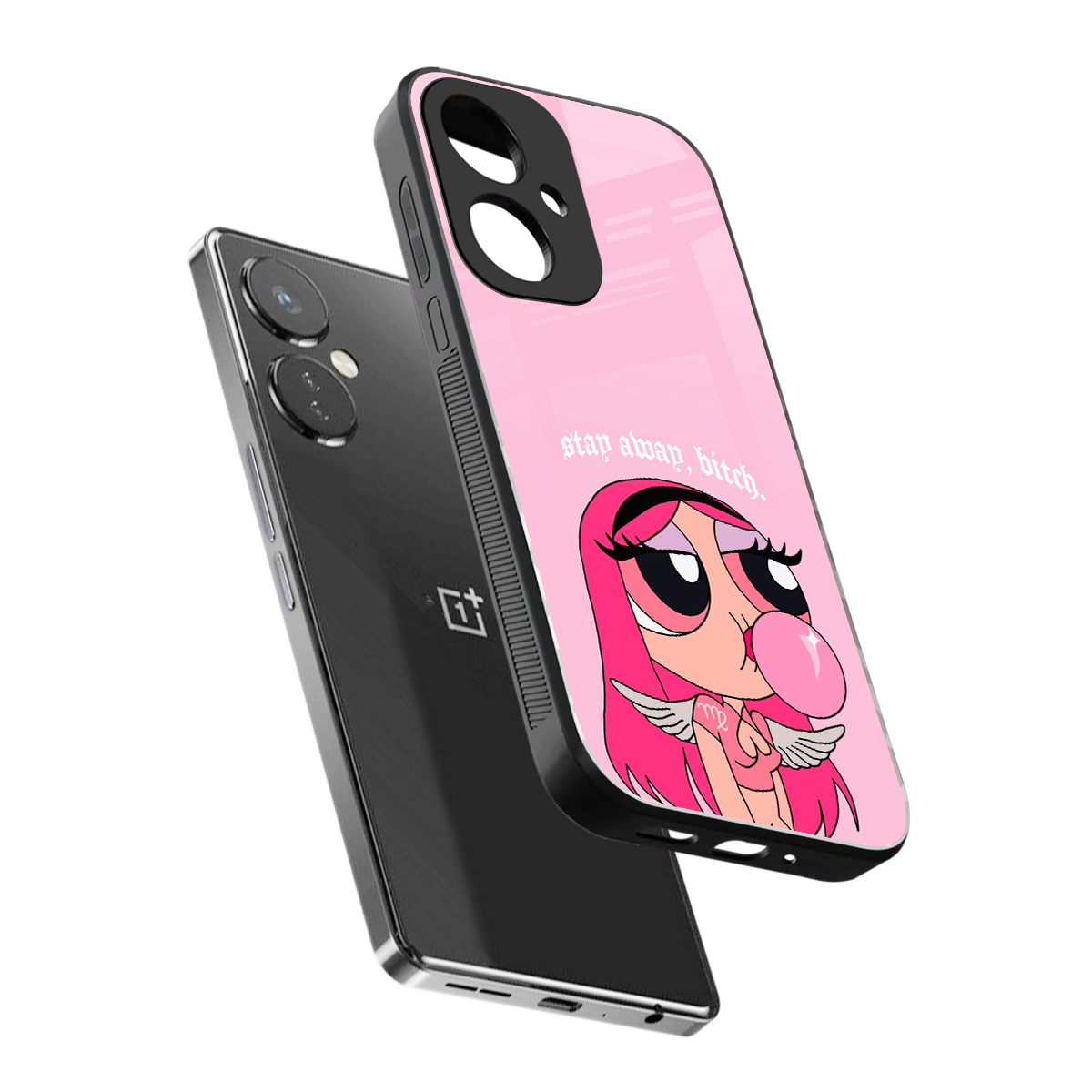 stay away back phone cover | glass case for oneplus nord ce 3