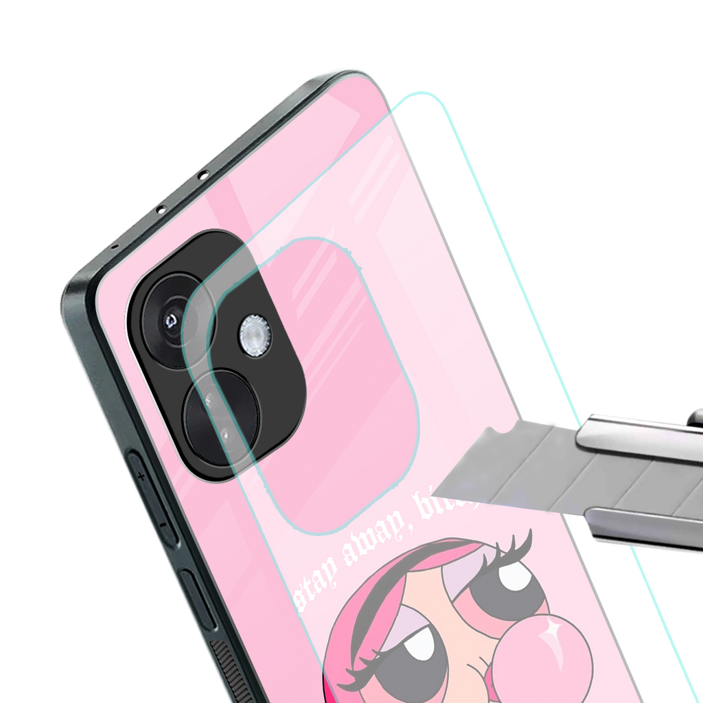stay away back phone cover | glass case for oneplus nord ce 3