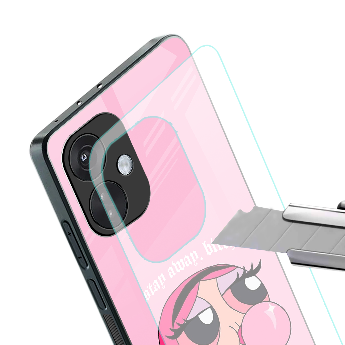 stay away back phone cover | glass case for oneplus nord ce 3