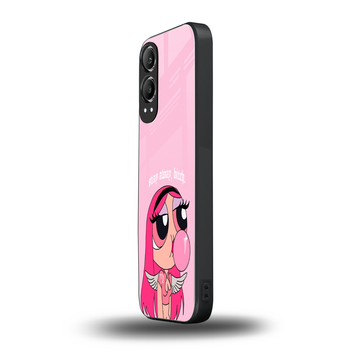 stay away back phone cover | glass case for oneplus nord ce 4 lite