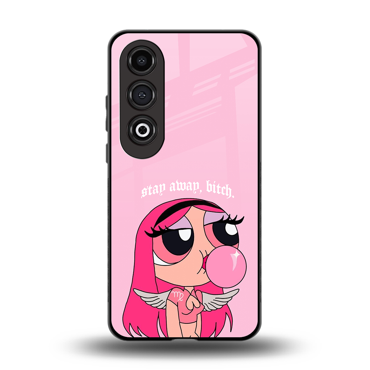 stay away back phone cover | glass case for oneplus nord ce 4