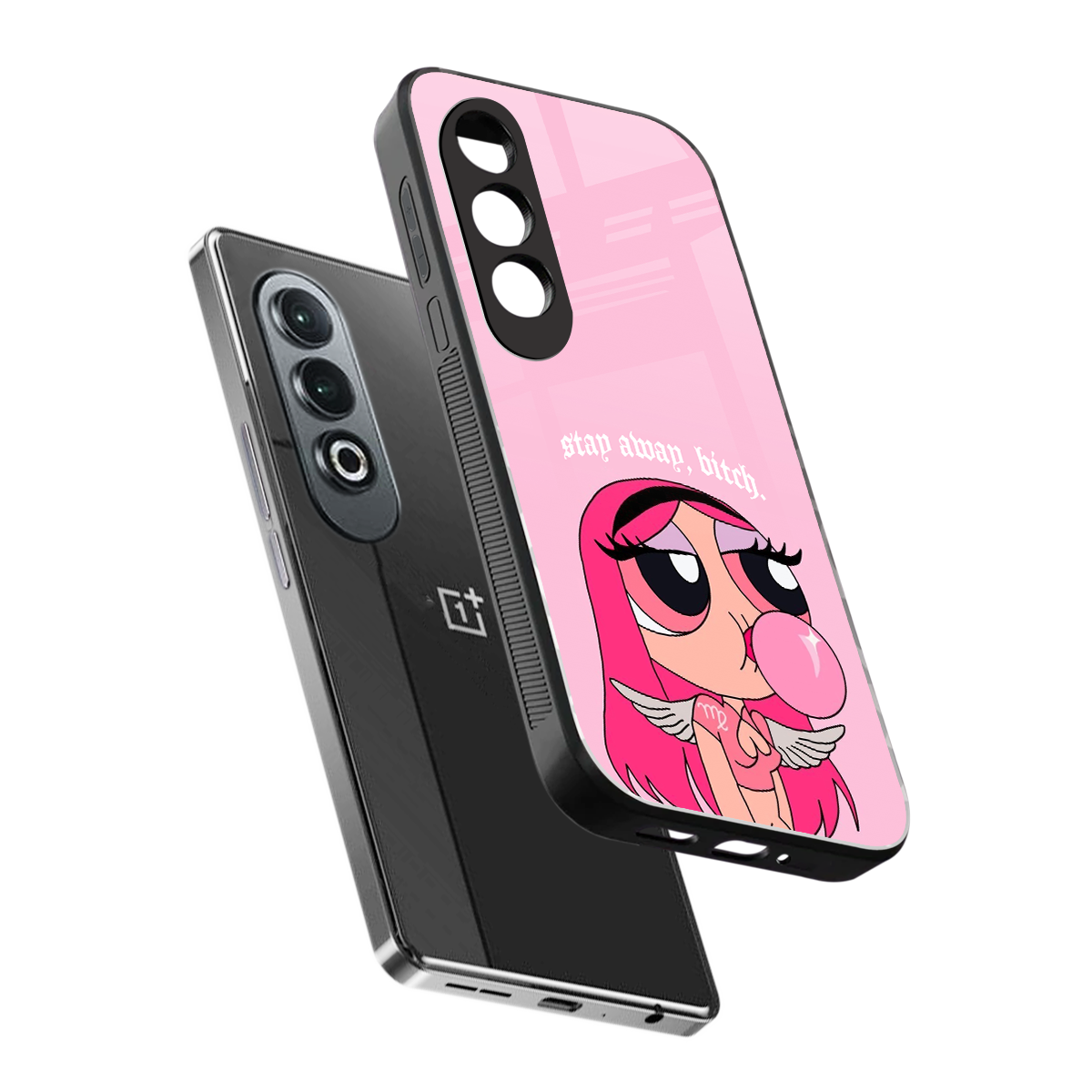 stay away back phone cover | glass case for oneplus nord ce 4