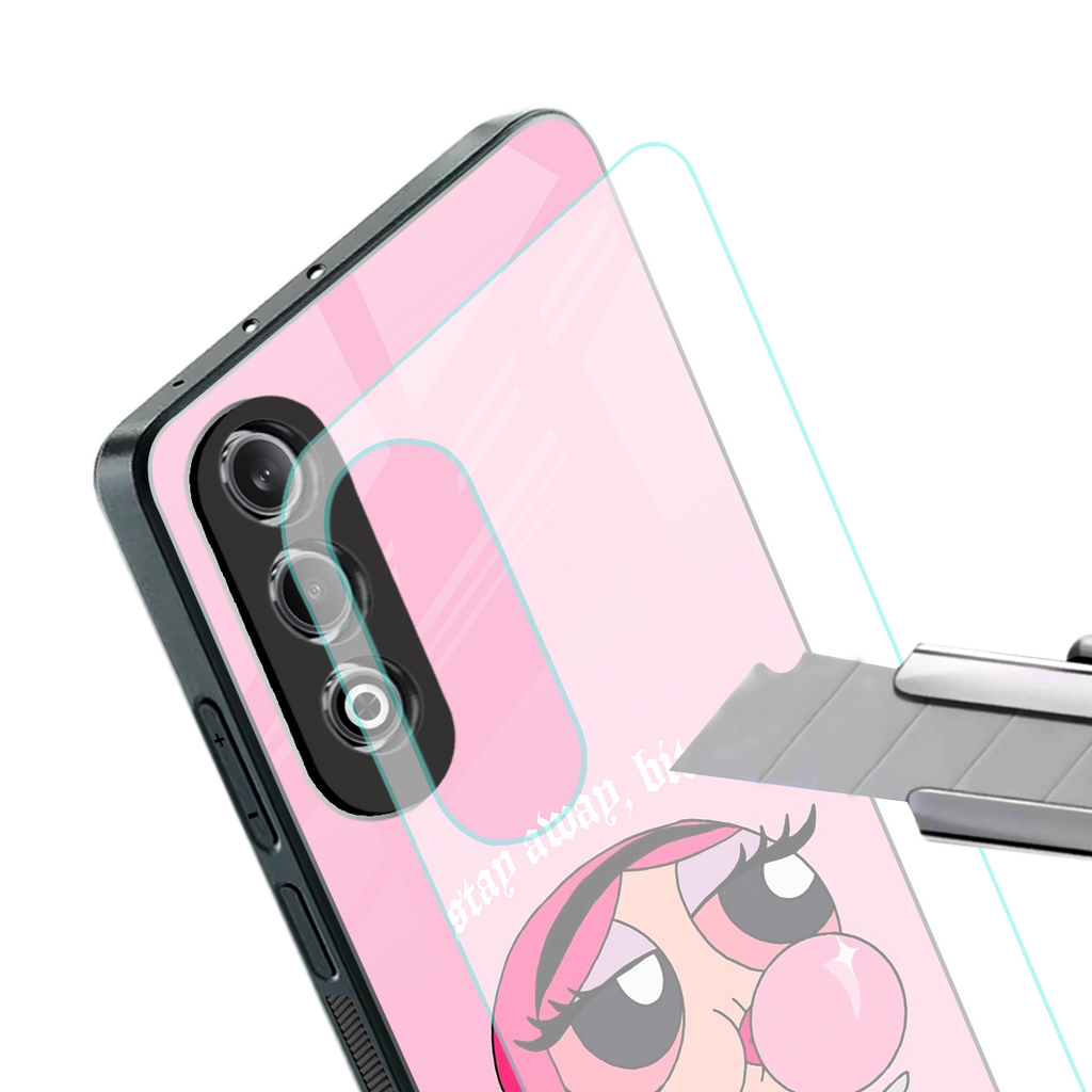 stay away back phone cover | glass case for oneplus nord ce 4