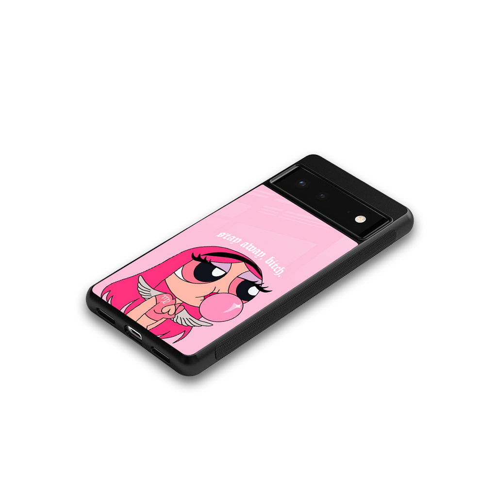 stay away back phone cover | glass case for Google Pixel 6A