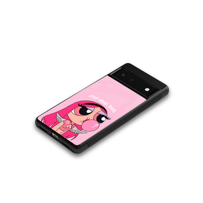 stay away back phone cover | glass case for Google Pixel 6A