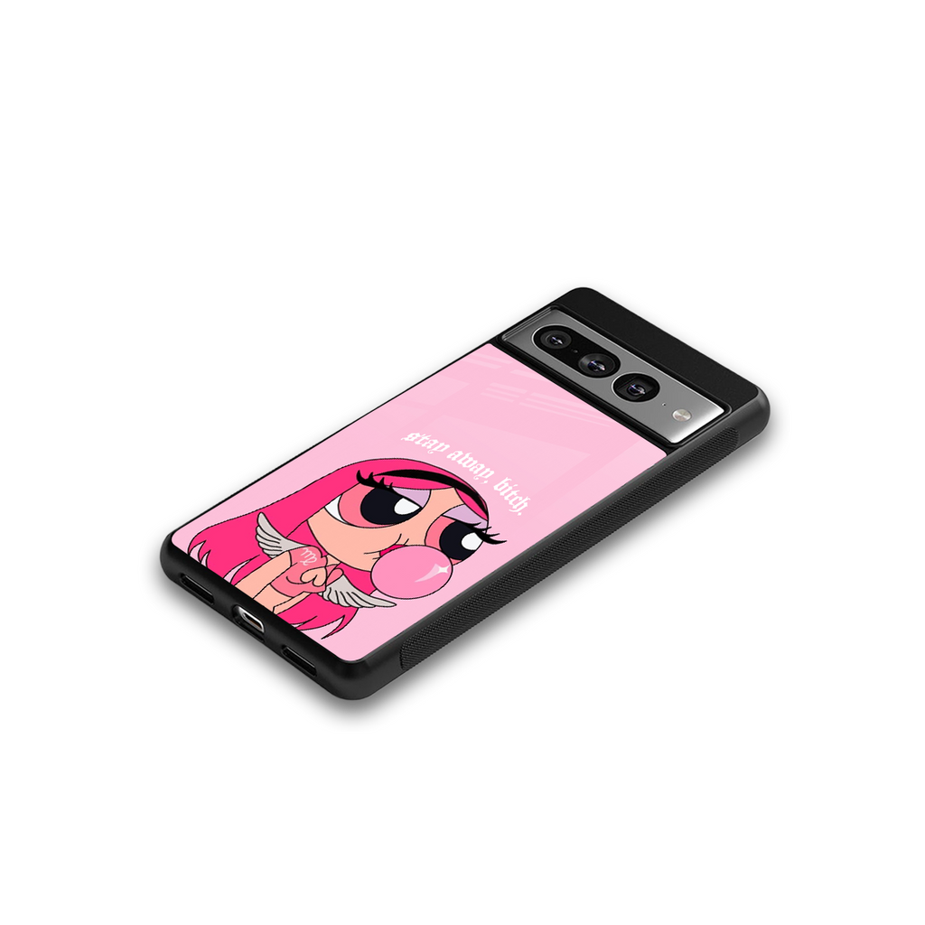 stay away back phone cover | glass case for google pixel 7 pro