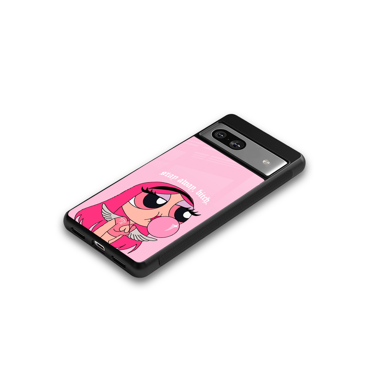 stay away back phone cover | glass case for Google Pixel 7