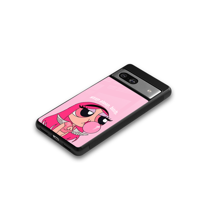 stay away back phone cover | glass case for Google Pixel 7A