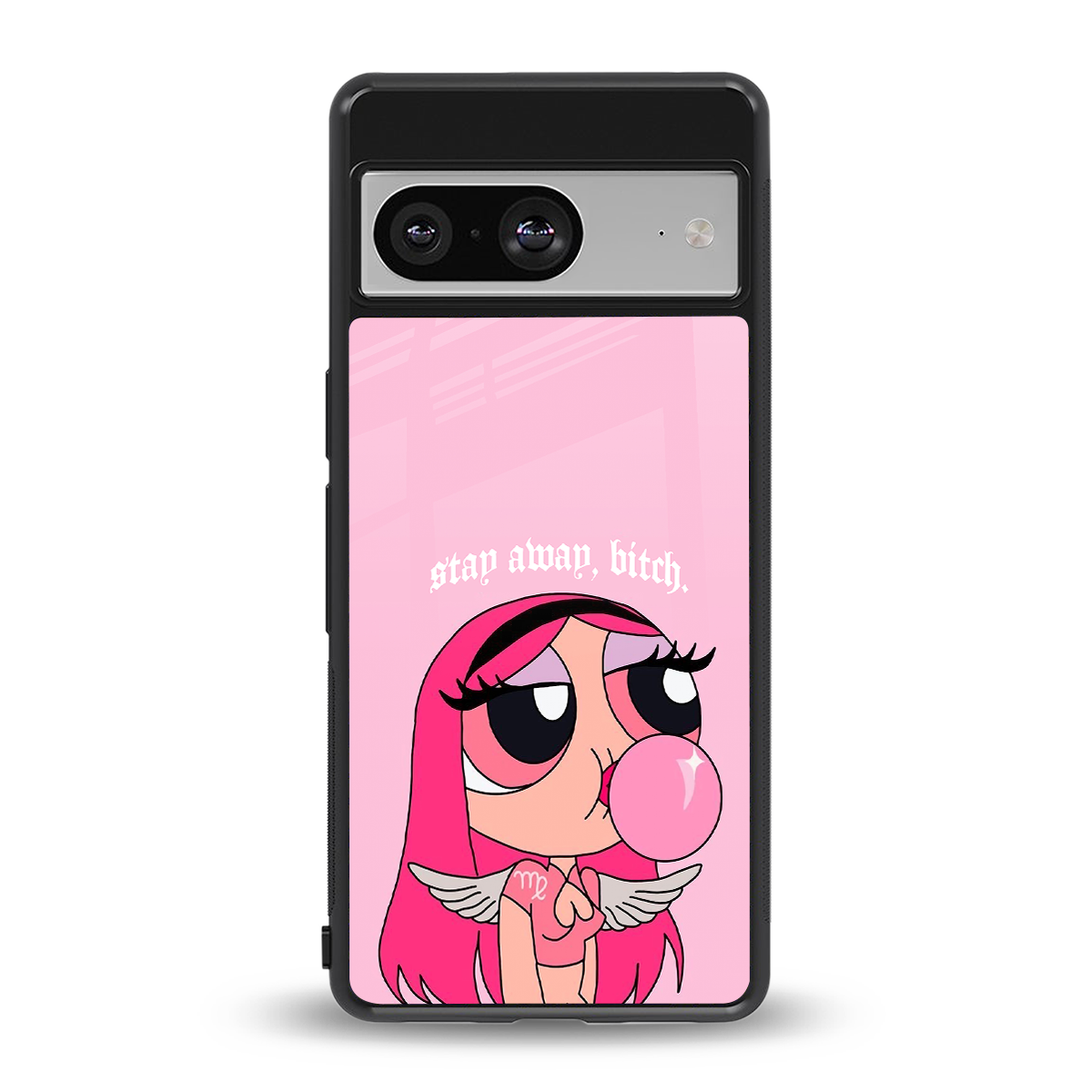 stay away back phone cover | glass case for Google Pixel 8