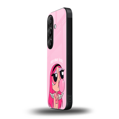 stay away back phone cover | glass case for samsung galaxy s23