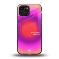 stay kind back phone cover | glass case for iphone 13 mini