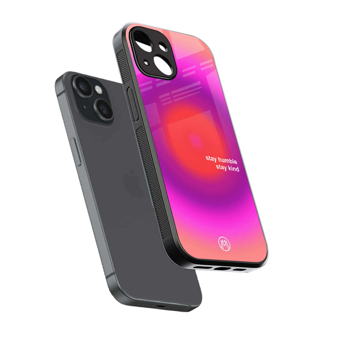 stay kind back phone cover | glass case for iphone 13 mini