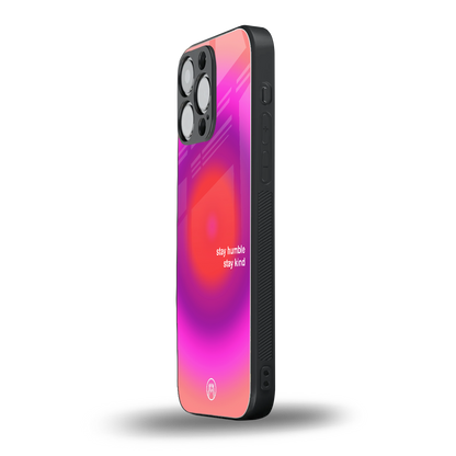 stay kind back phone cover | glass case for iphone 13 pro max