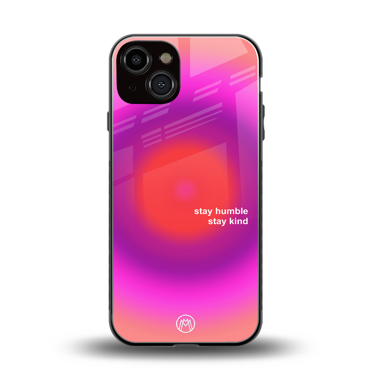 stay kind back phone cover | glass case for iphone 13