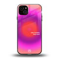 stay kind back phone cover | glass case for iphone 15 plus