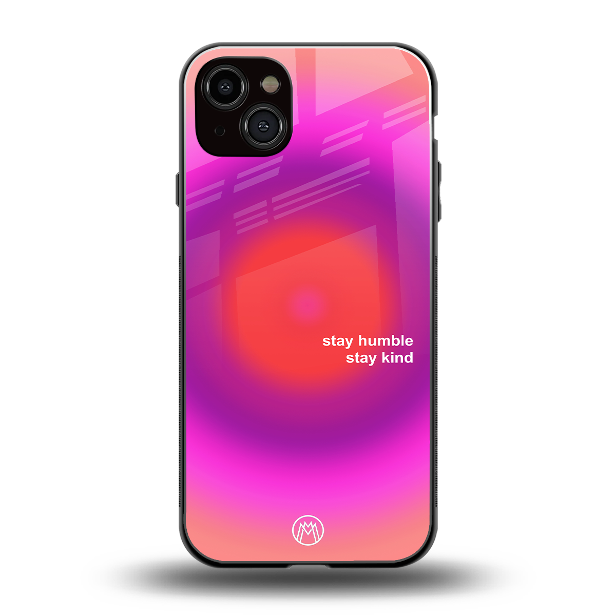 stay kind back phone cover | glass case for iphone 15 plus