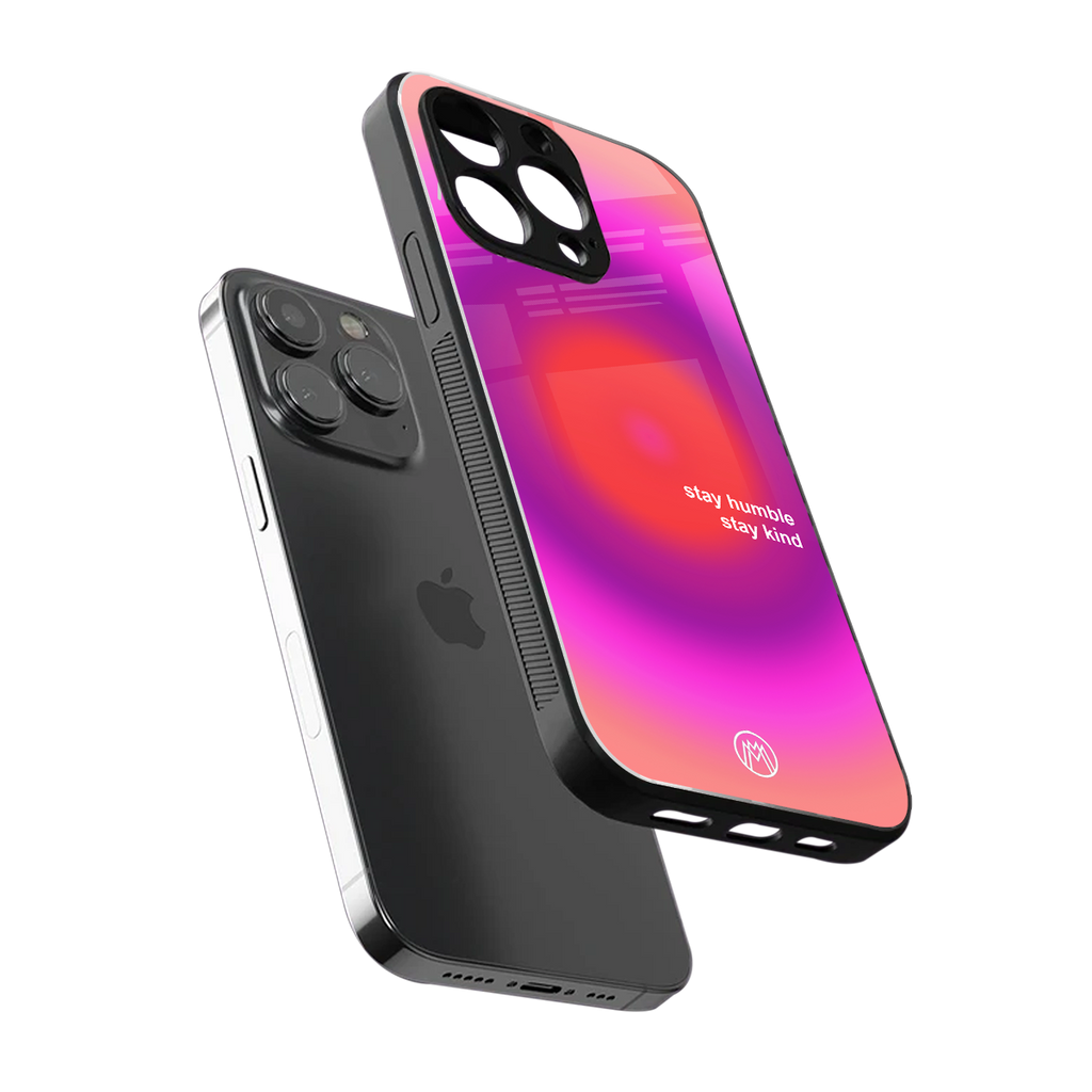 stay kind back phone cover | glass case for iphone 14 pro max