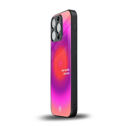 stay kind back phone cover | glass case for iphone 14 pro