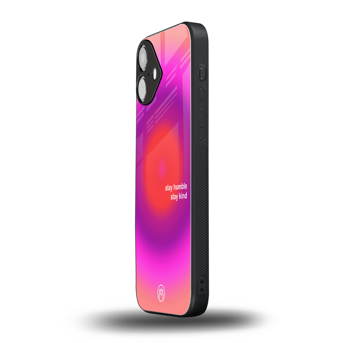 stay kind back phone cover | glass case for iphone 16 plus