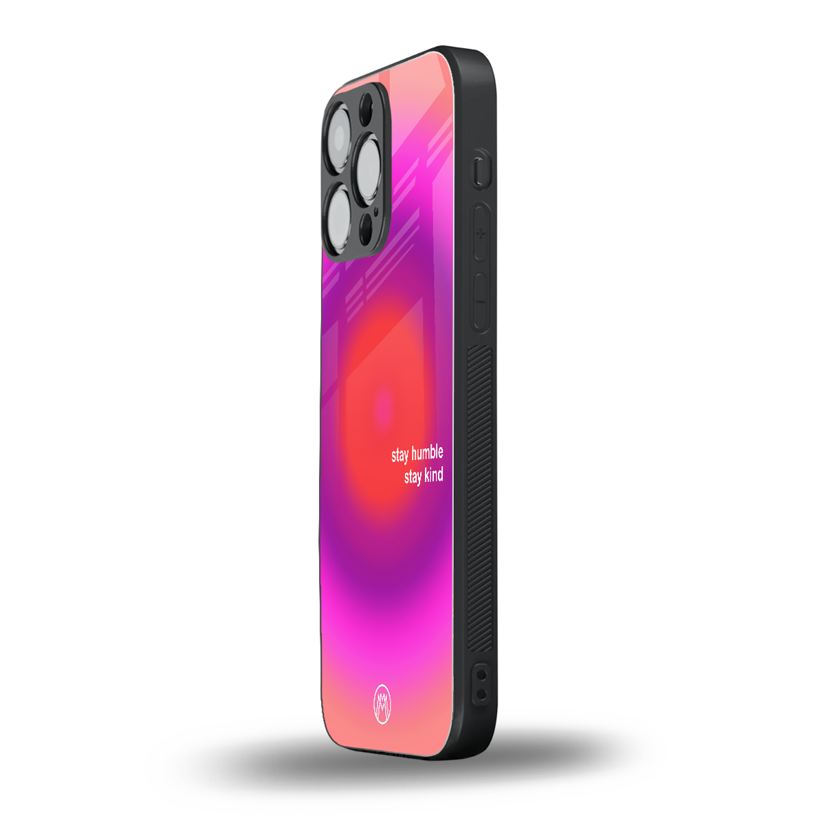 stay kind back phone cover | glass case for iphone 16 pro max